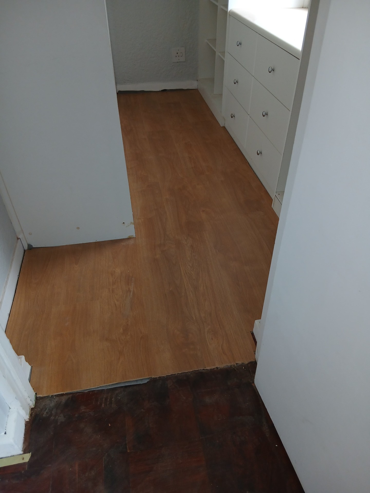 Vinyl plank fit